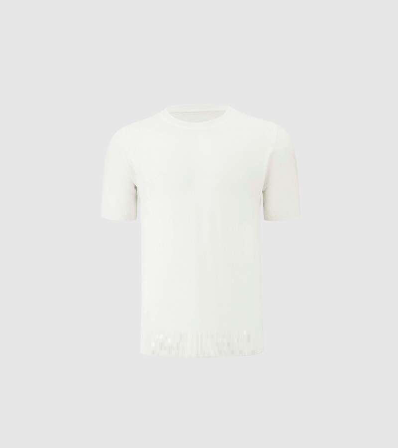 Cashmere Crewneck T-Shirt