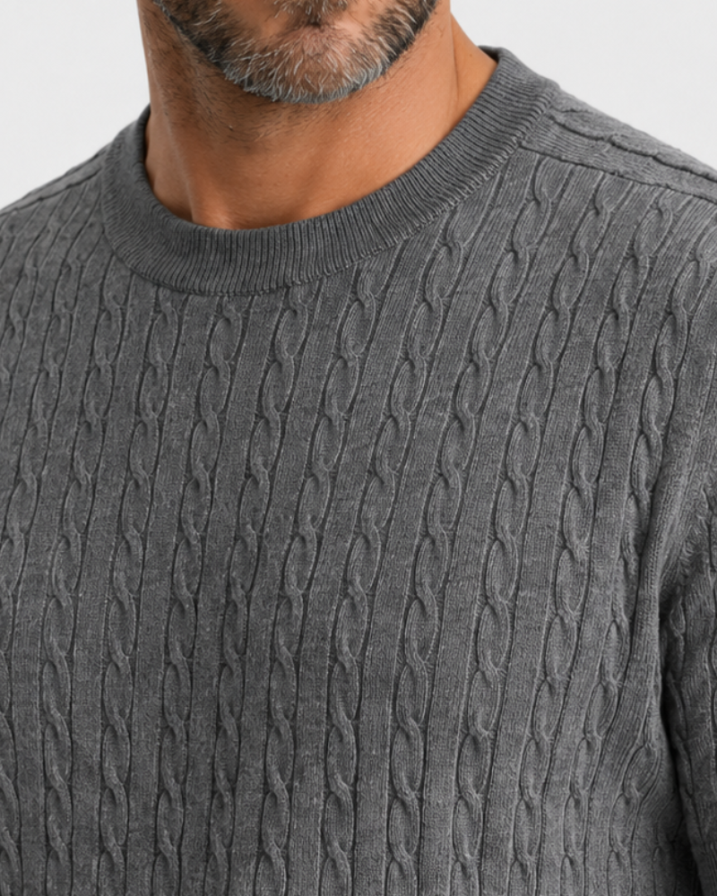 Cable Knit T-Shirt