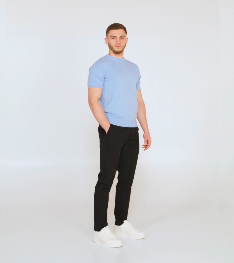 Cashmere Crewneck T-Shirt