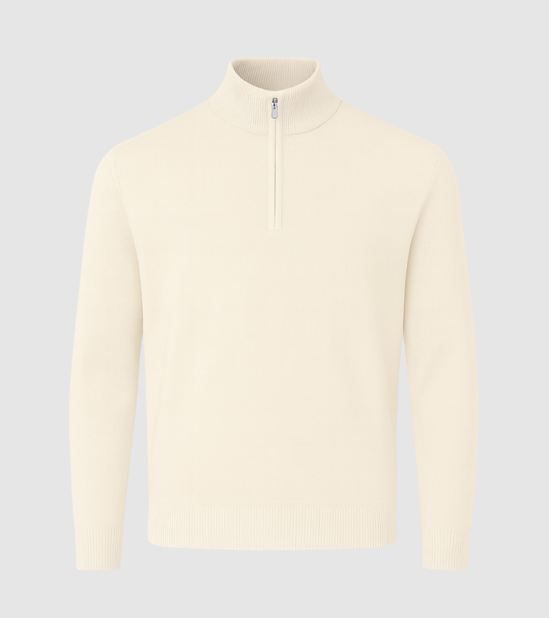 Knit Half-Zip Sweater