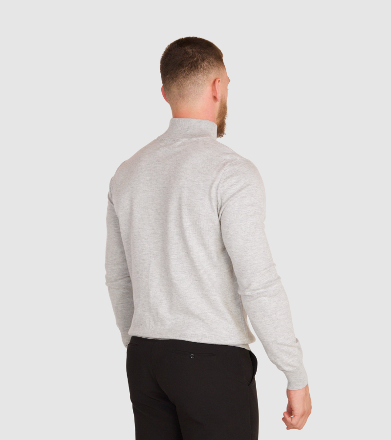 Knit Half-Zip Sweater