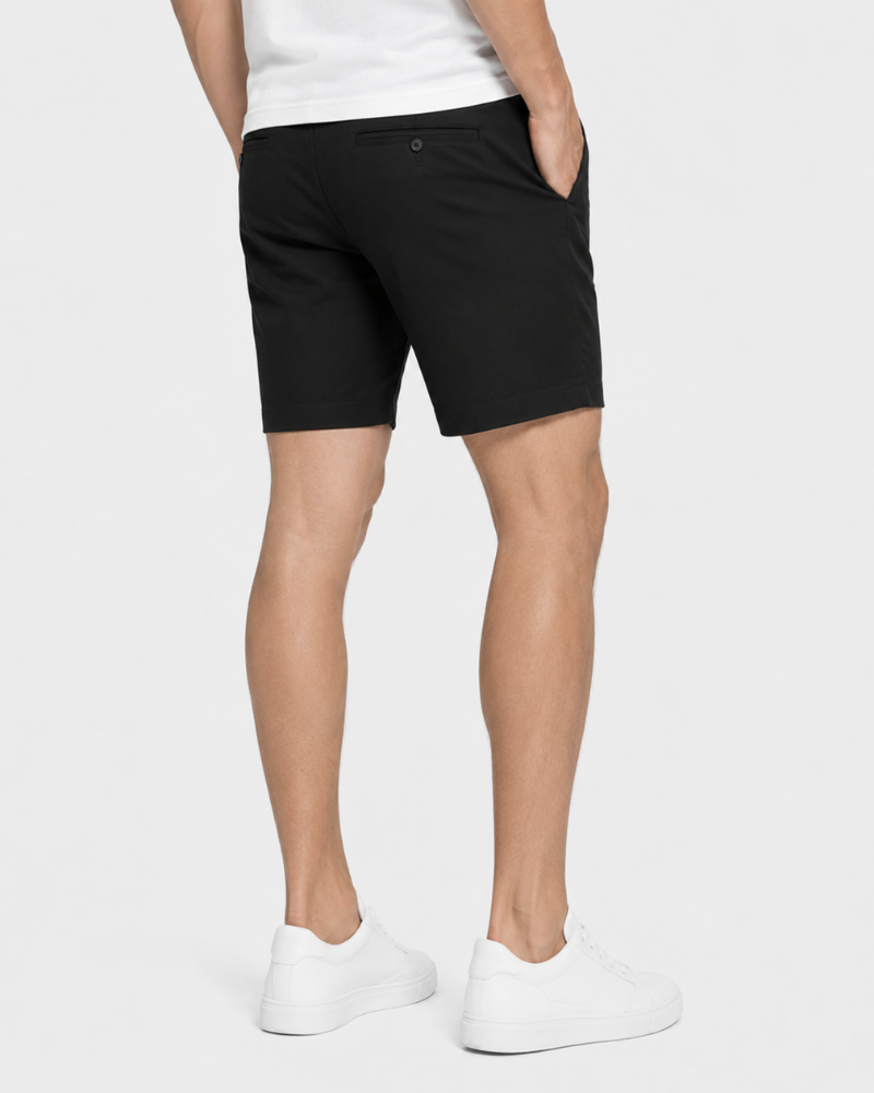 Lightweight stretch chino shorts - 3 pack