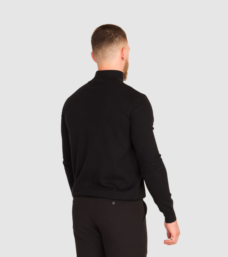 Knit Half-Zip Sweater