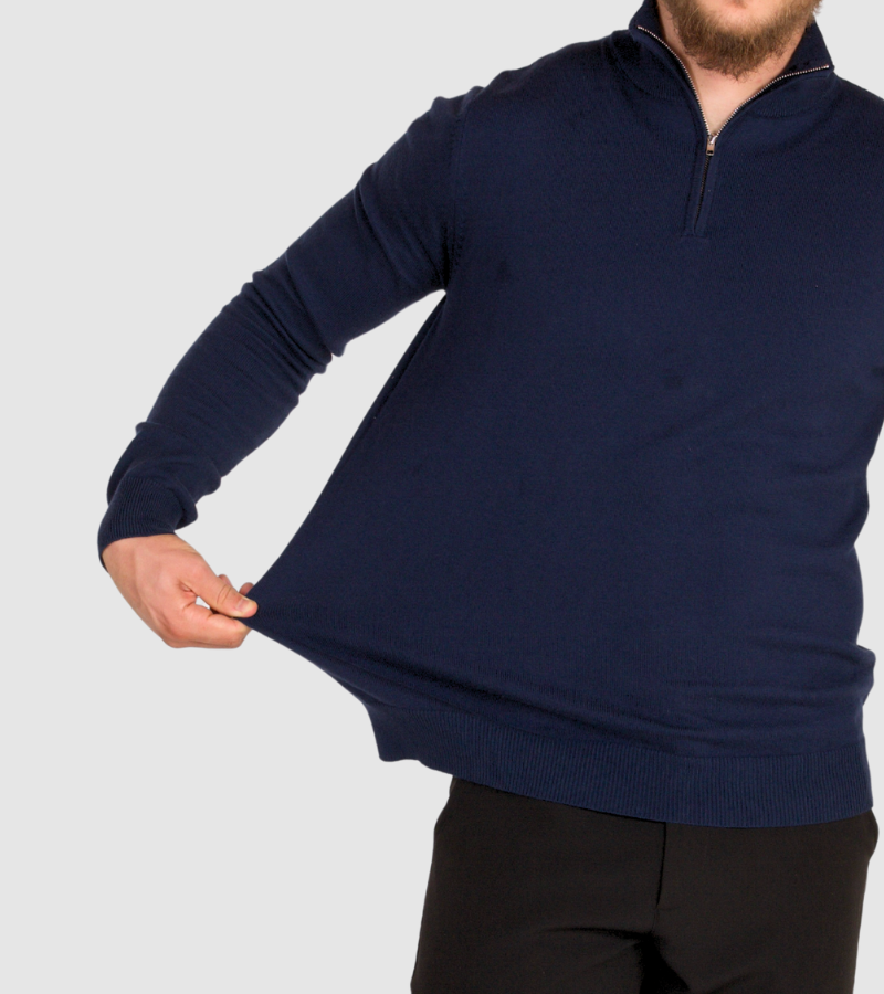 Knit Half-Zip Sweater