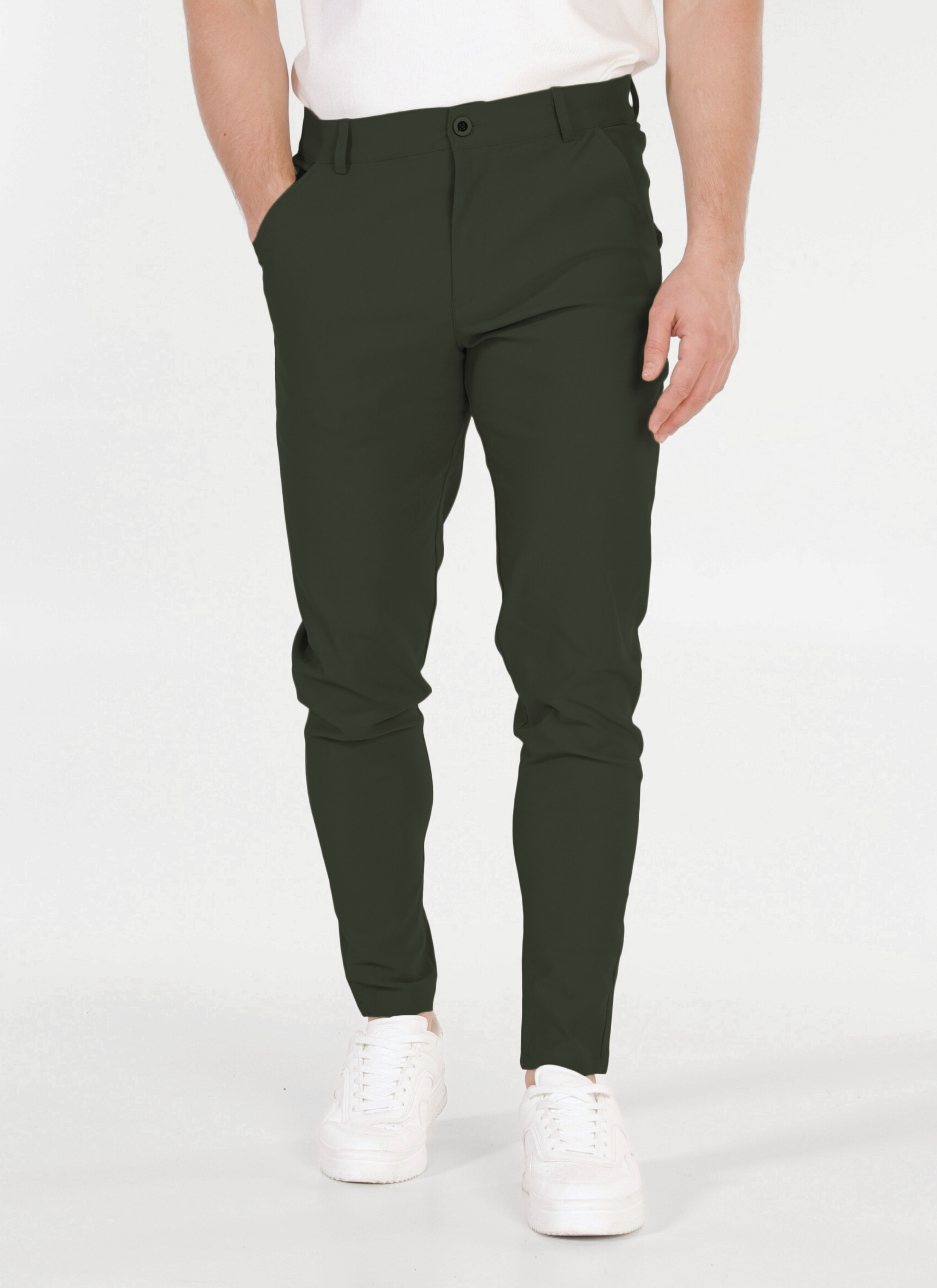 Lightweight stretch chinos - Alden & Ash
