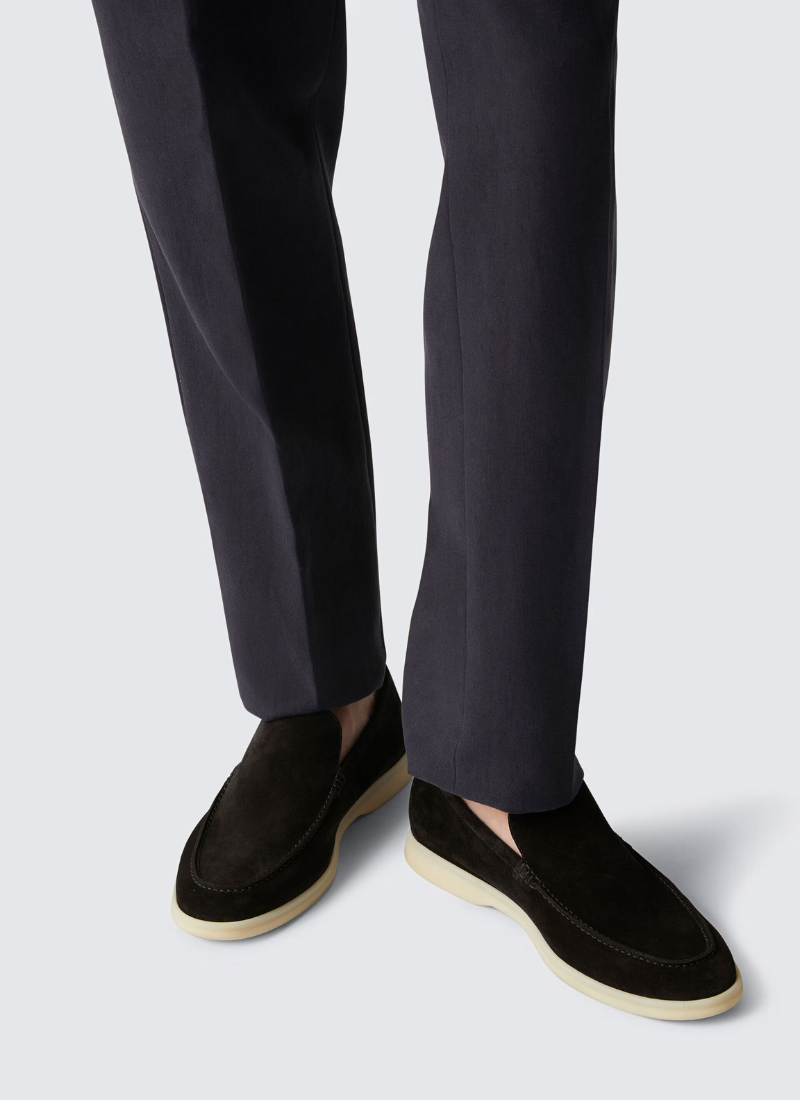 Suède Yacht Loafers - Alden & Ash