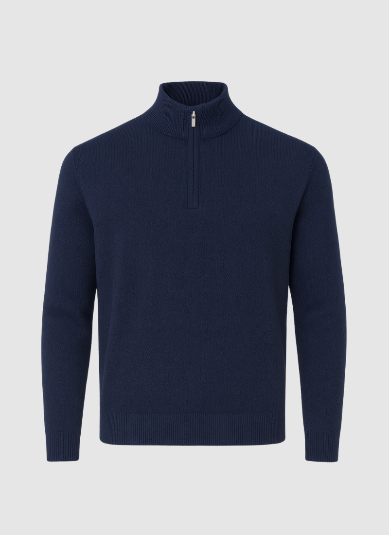 Knit Half-Zip Sweater - Alden & Ash