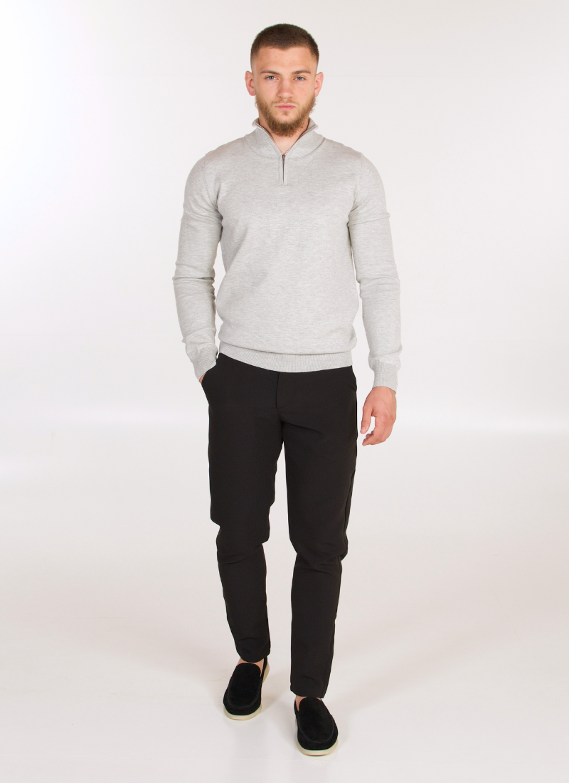 Knit Half-Zip Sweater - Alden & Ash