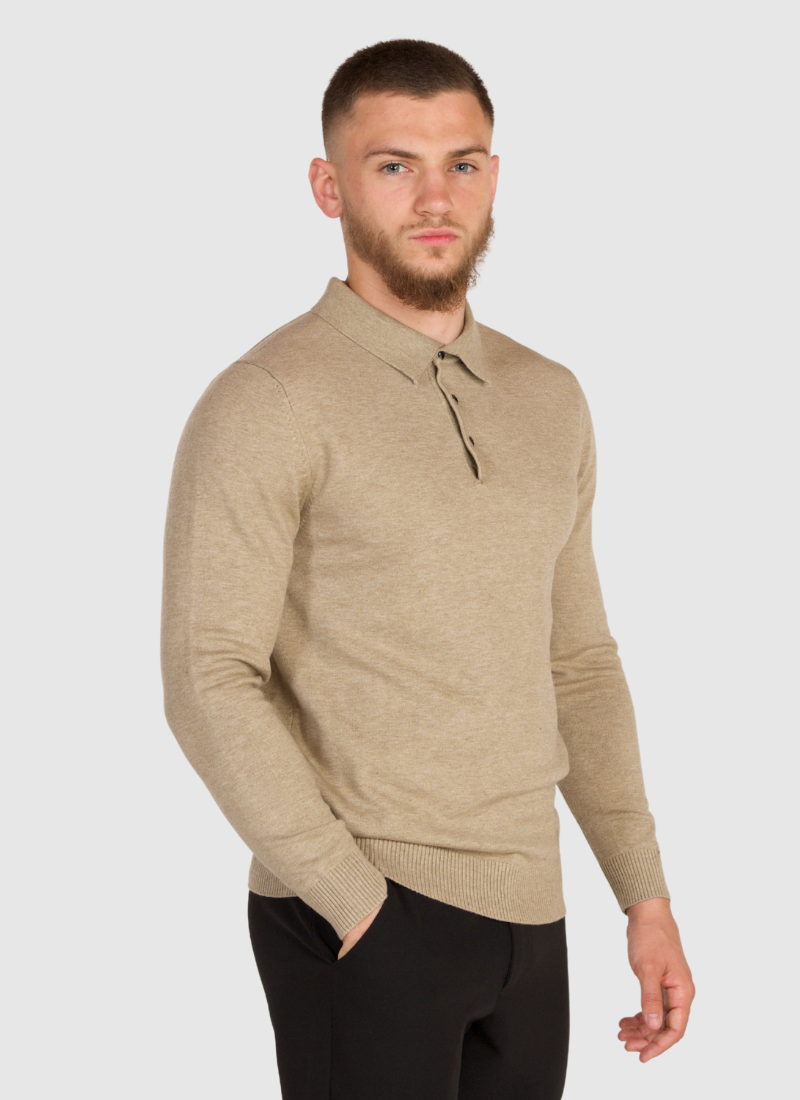 Knit Polo Sweater - Alden & Ash