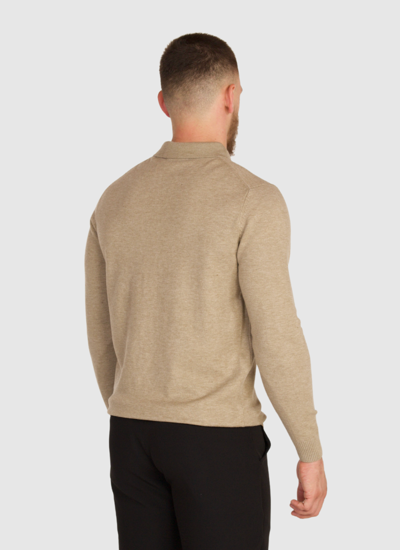 Knit Polo Sweater - Alden & Ash