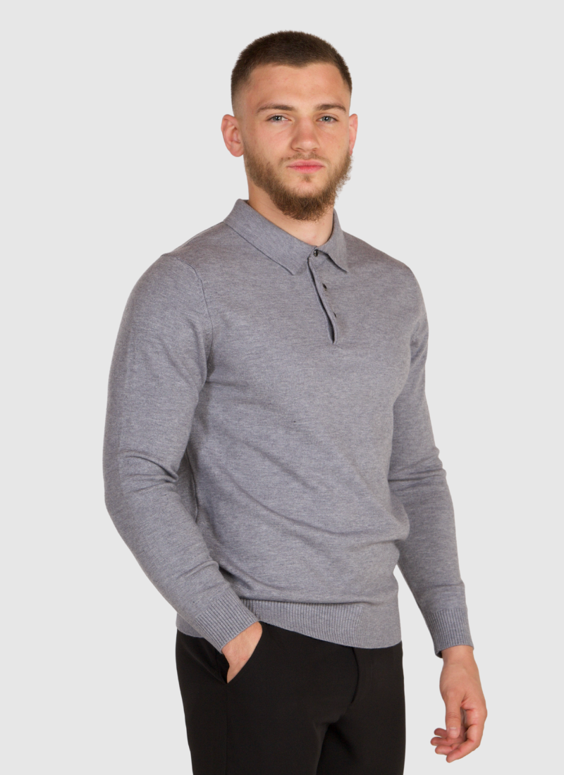 Knit Polo Sweater - Alden & Ash