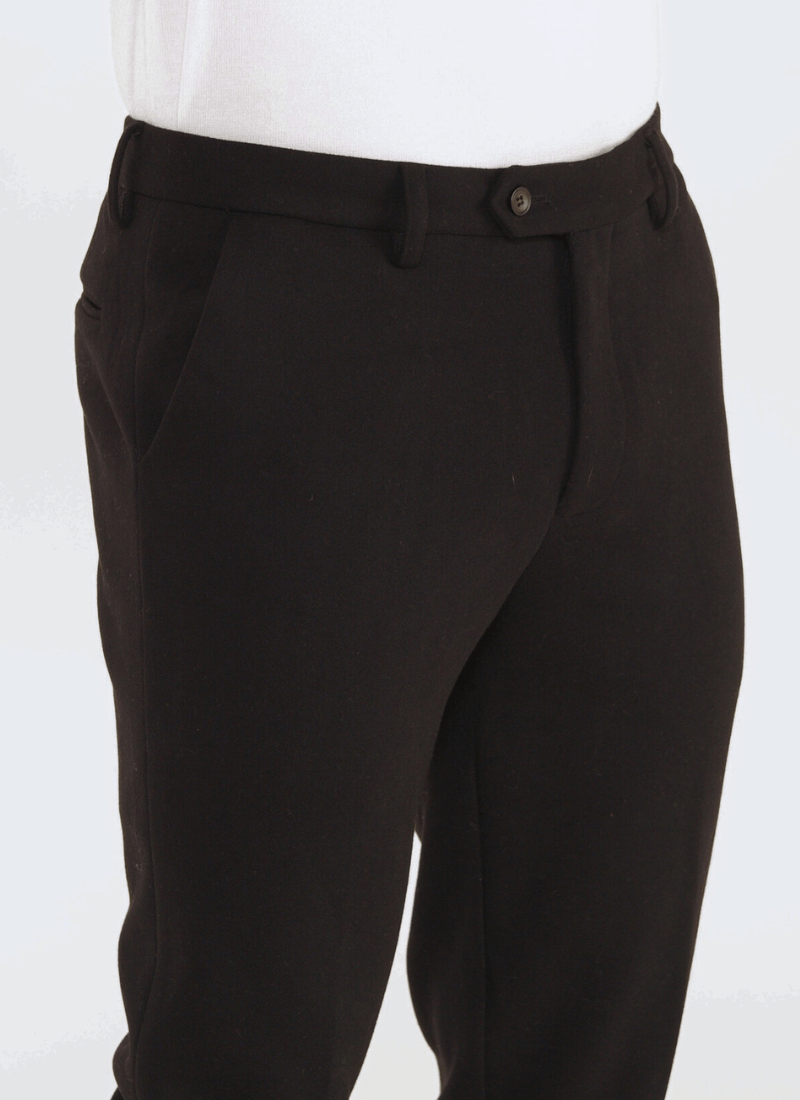 Melange Wool-Mix Trousers - Alden & Ash