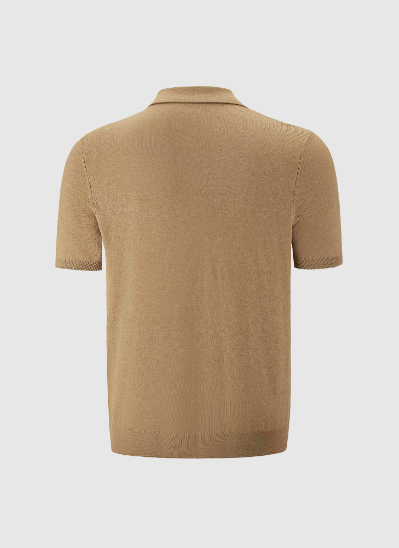Silk Classic Polo T-Shirt - Alden & Ash