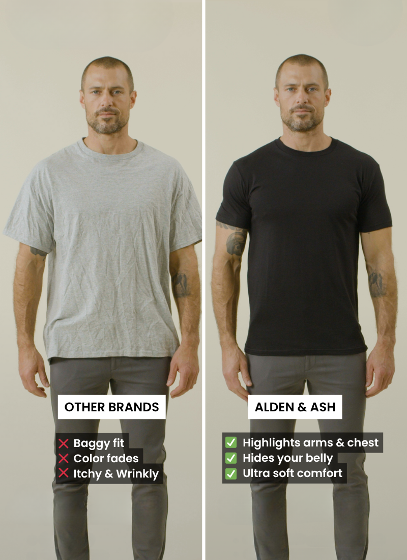 Smart fit T-shirt - Alden & Ash