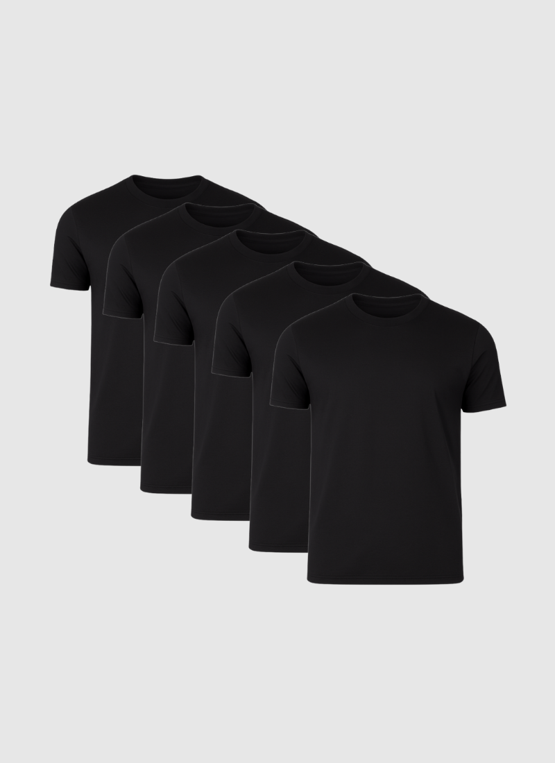 Smart fit T-shirt - 5 pack - Alden & Ash