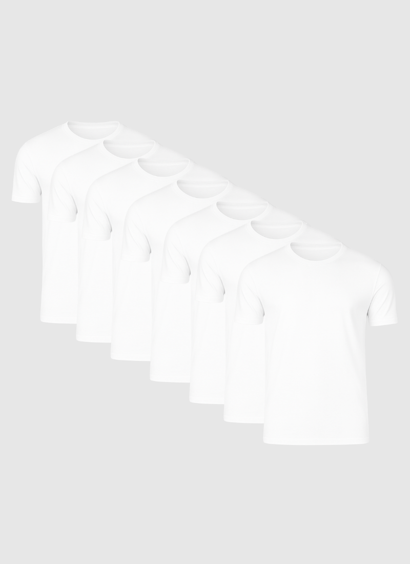 Smart fit T-shirt - 7 pack - Alden & Ash