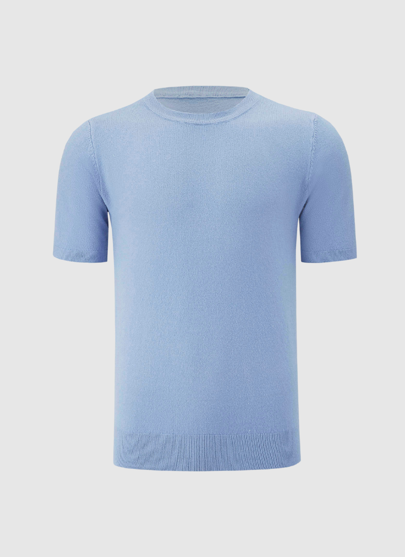 Cashmere Crewneck T-Shirt - Alden & Ash