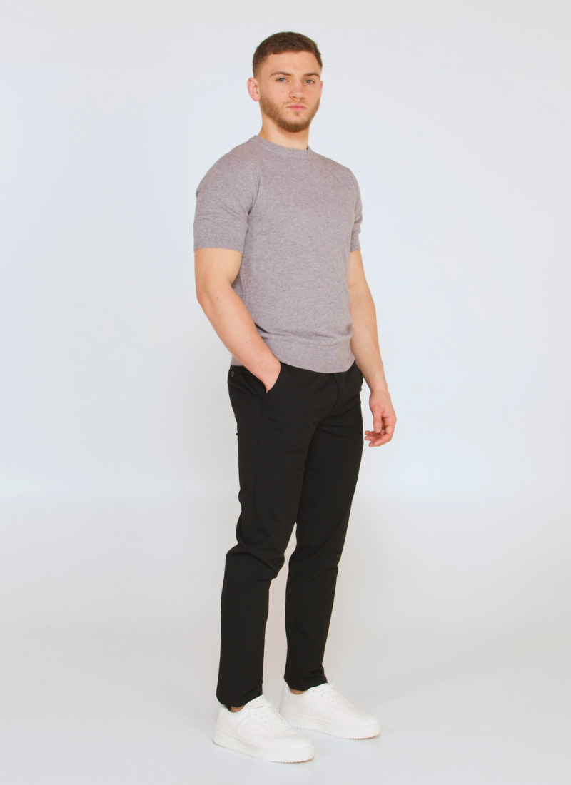 Cashmere Crewneck T-Shirt - Alden & Ash