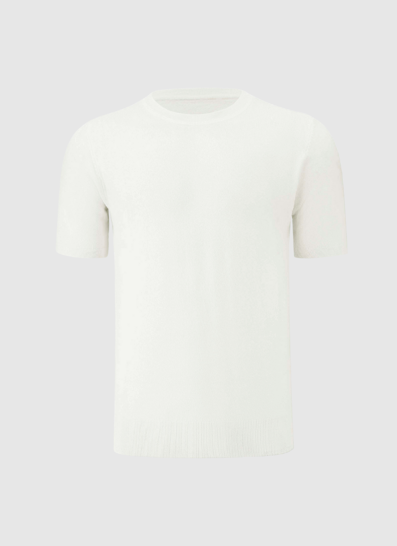 Cashmere Crewneck T-Shirt - Alden & Ash