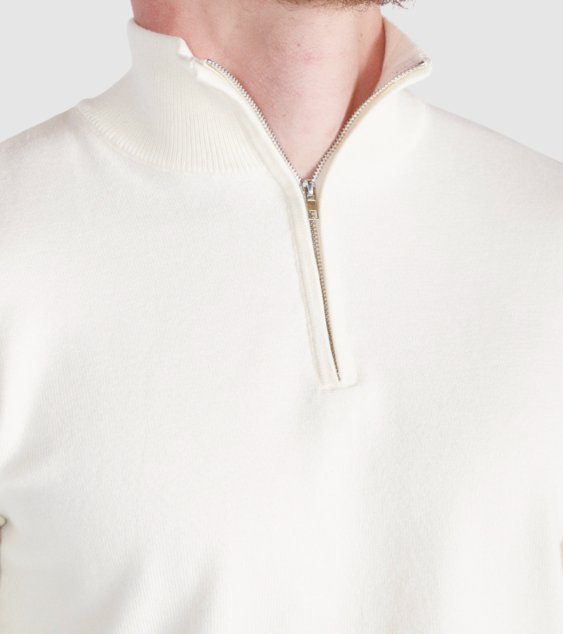 Knit Half-Zip Sweater