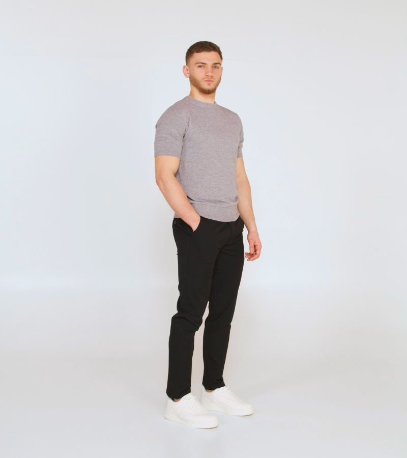 Cashmere Crewneck T-Shirt
