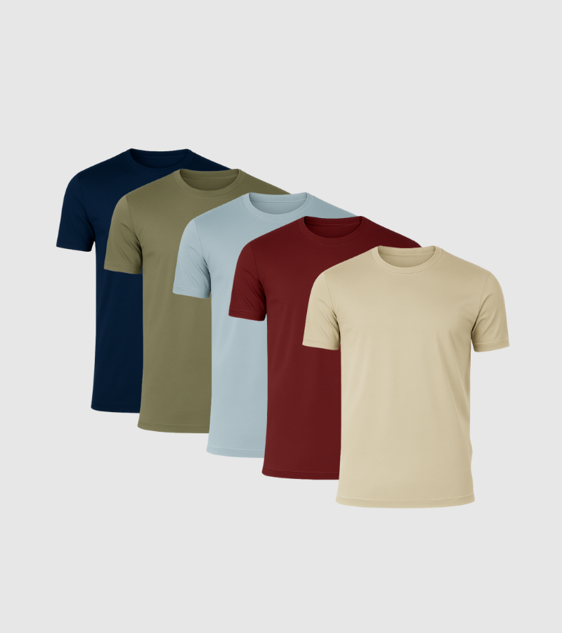 Smart fit T-shirt - 5 pack