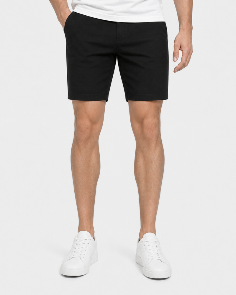 Lightweight stretch chino shorts - 3 pack