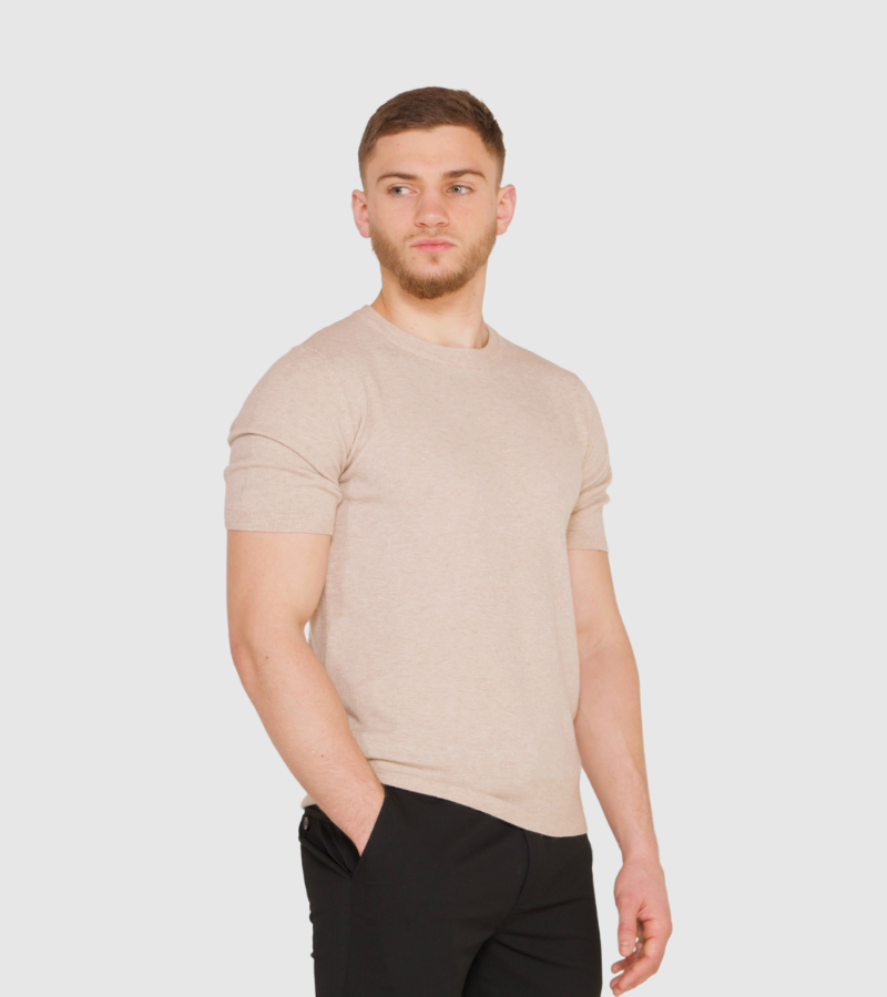 Cashmere Crewneck T-Shirt