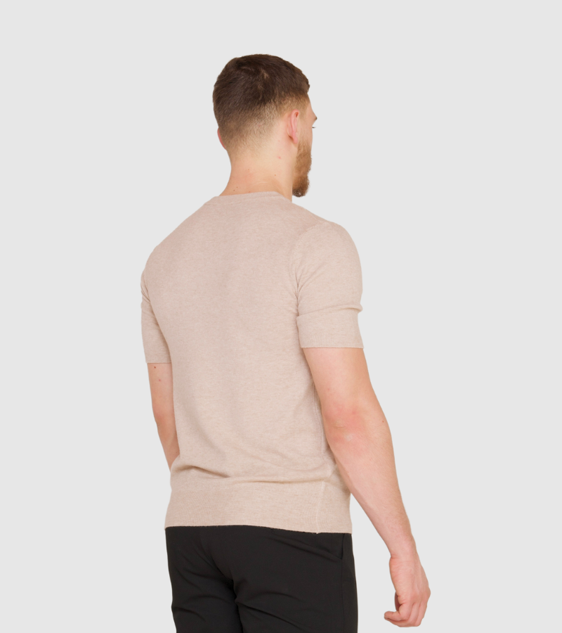 Cashmere Crewneck T-Shirt