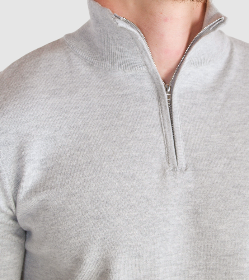 Knit Half-Zip Sweater