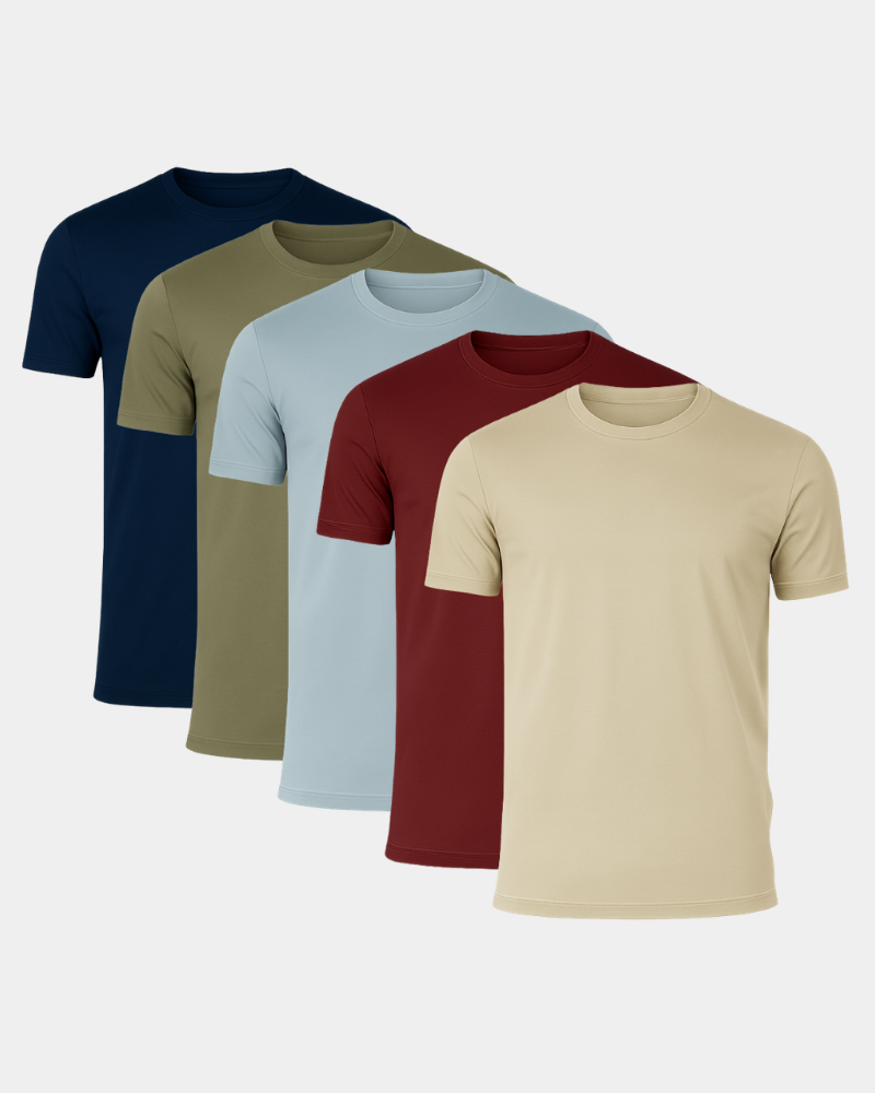 Smart fit T-shirt - 5 pack