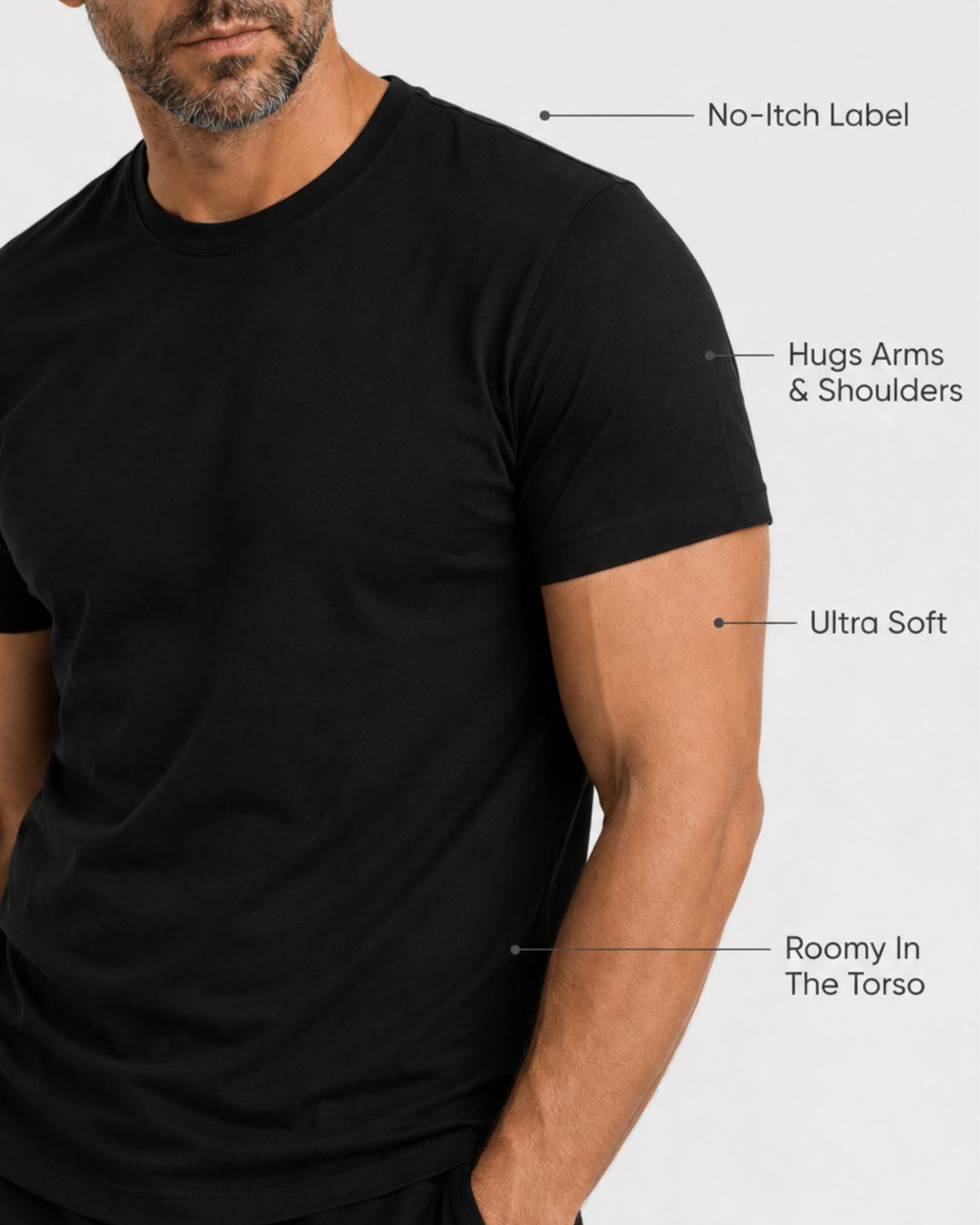Smart Fit T-Shirt - 3-Pack Classic Mix