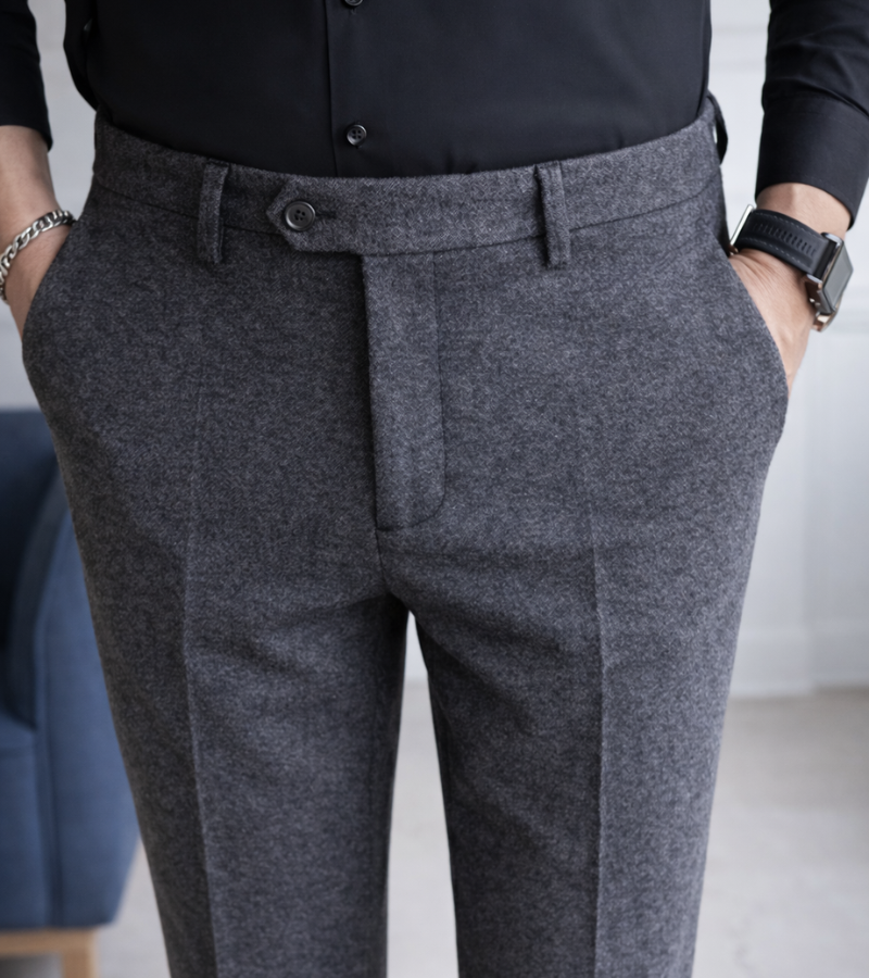 Wool-Mix Trousers