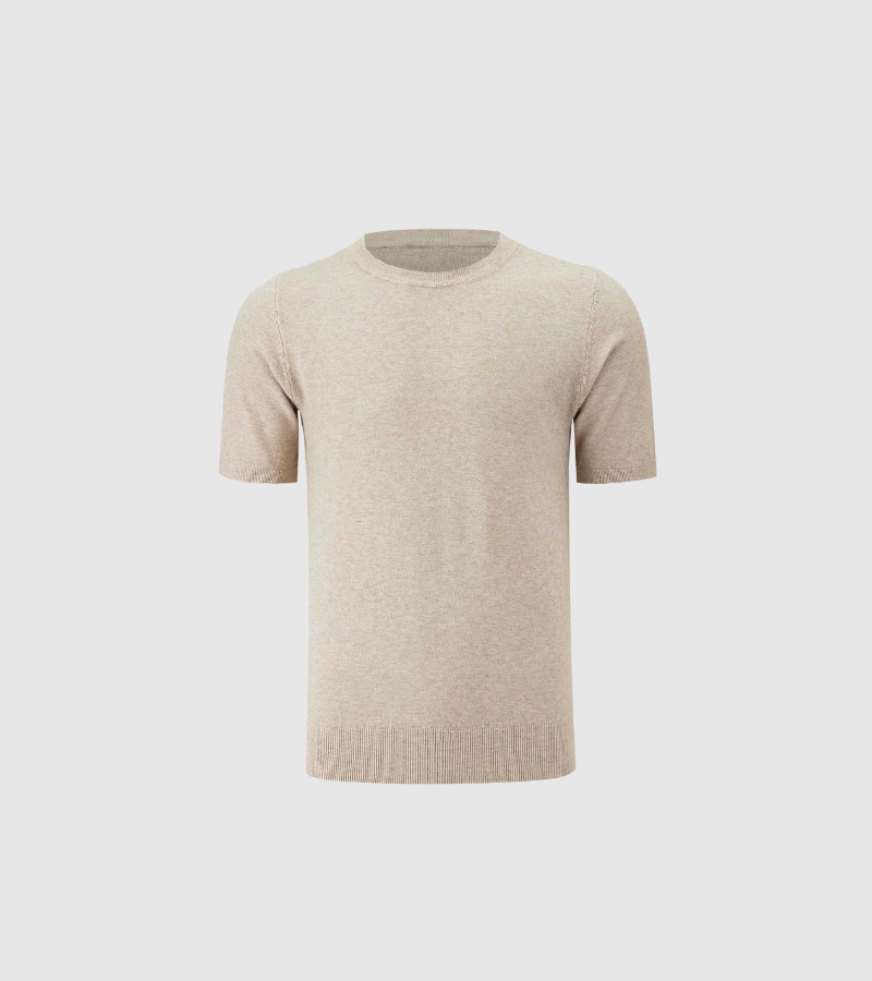 Cashmere Crewneck T-Shirt