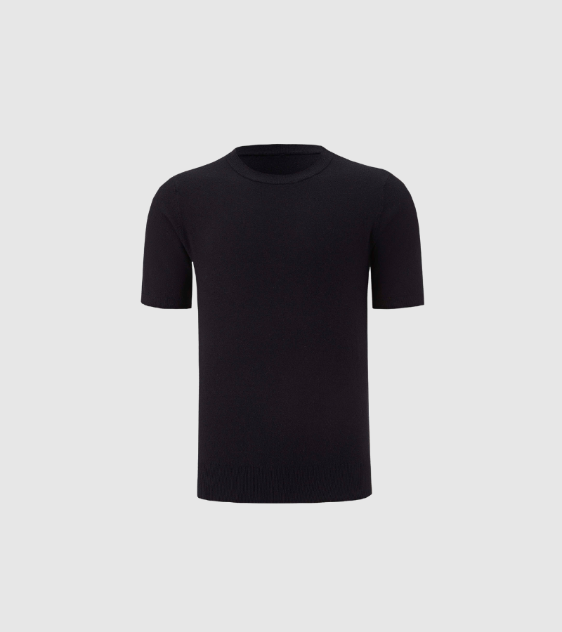Cashmere Crewneck T-Shirt