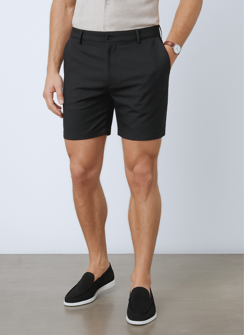 Lightweight stretch chino shorts - Alden & Ash