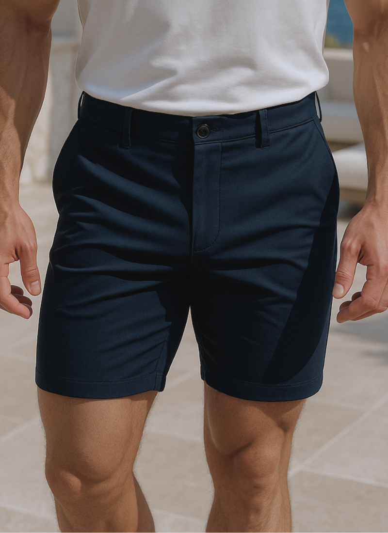 Lightweight stretch chino shorts - Alden & Ash