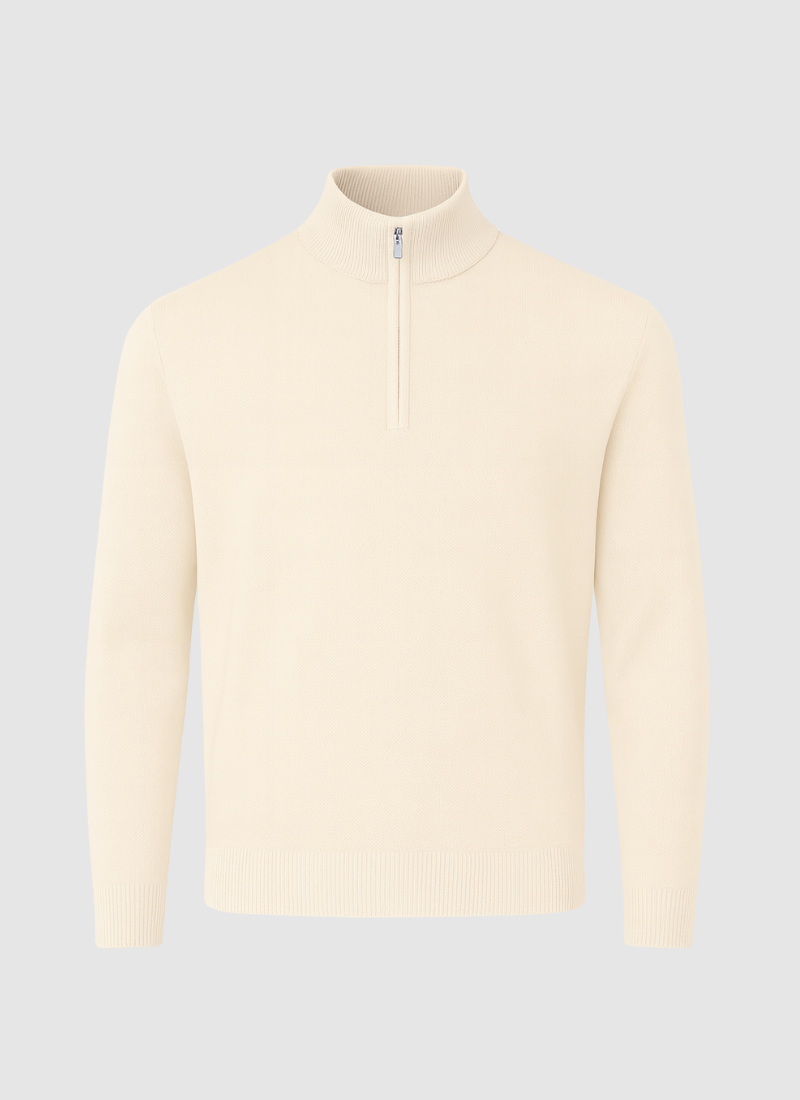 Knit Half-Zip Sweater - Alden & Ash