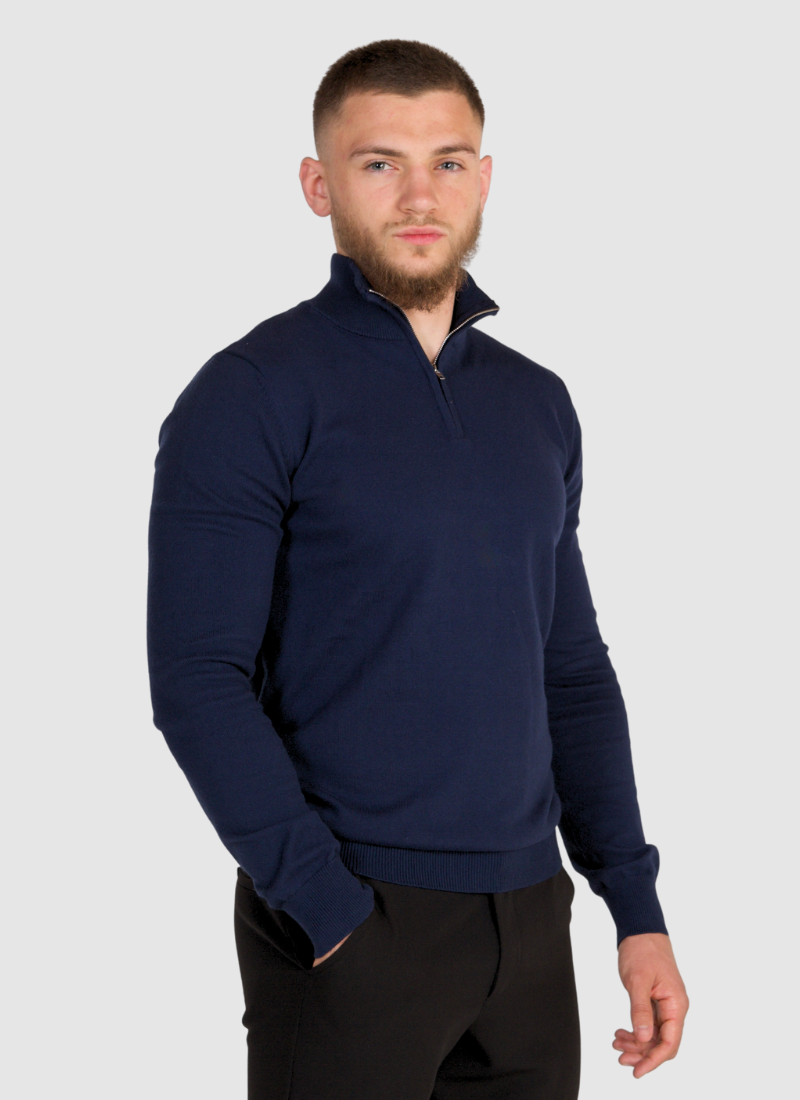 Knit Half-Zip Sweater - Alden & Ash