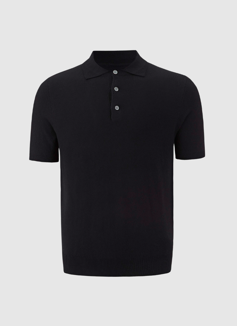 Silk Classic Polo T-Shirt - Alden & Ash