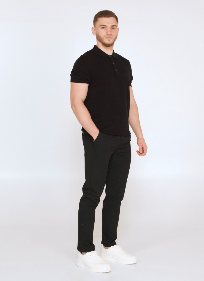 Silk Classic Polo T-Shirt - Alden & Ash