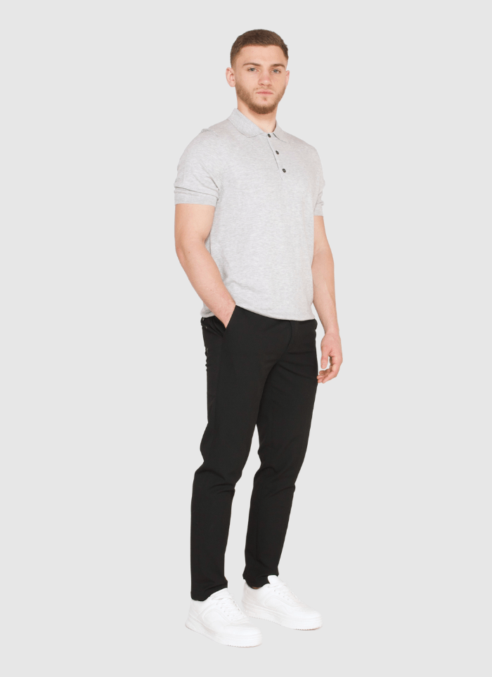 Silk Classic Polo T-Shirt - Alden & Ash