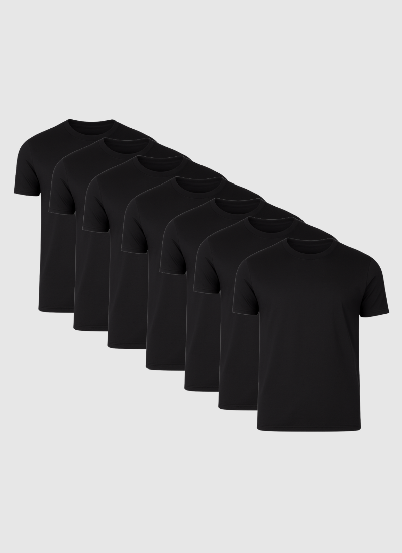 Smart fit T-shirt - 7 pack - Alden & Ash