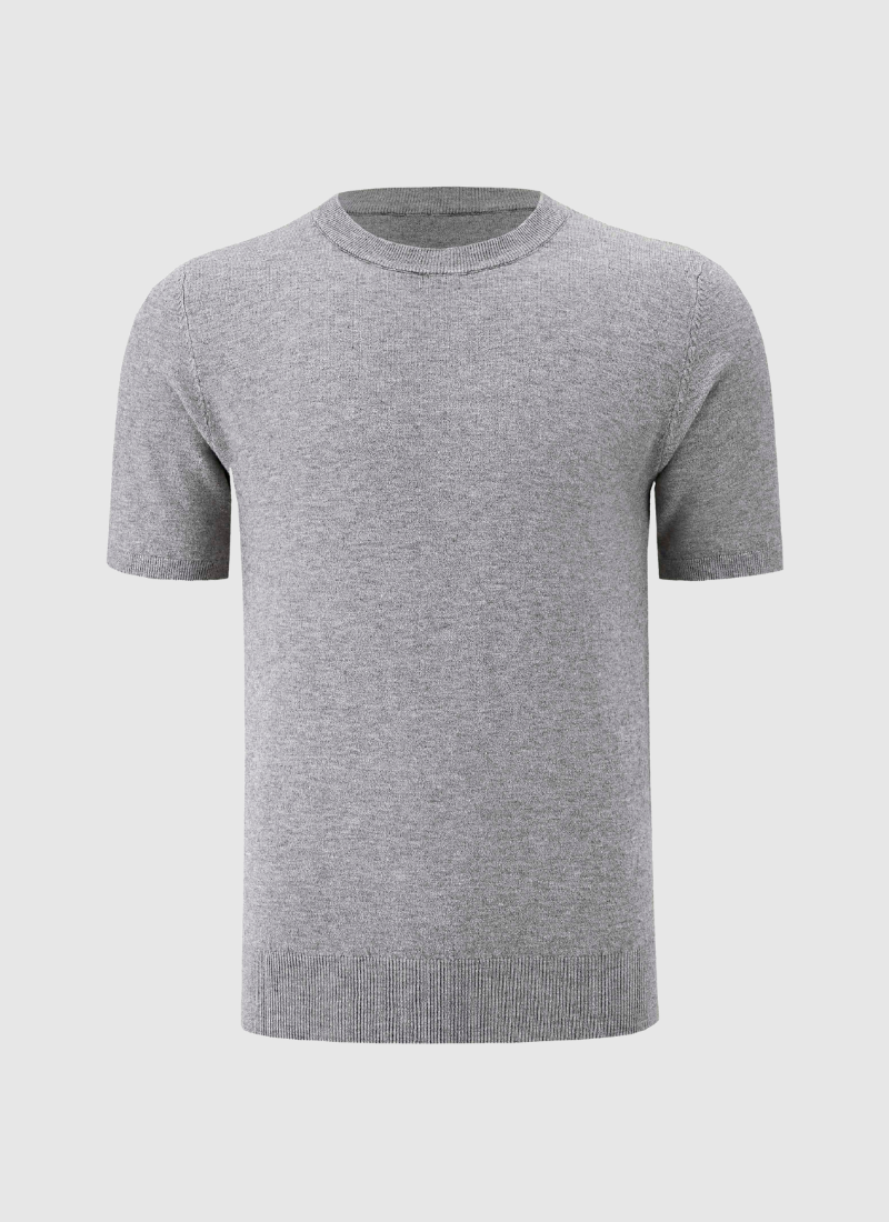 Cashmere Crewneck T-Shirt - Alden & Ash
