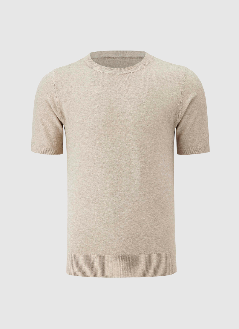 Cashmere Crewneck T-Shirt - Alden & Ash